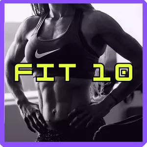 Imagem de capa para o Ebook Fit 10 - Treine em Casa