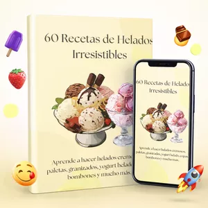 Imagen de portada para Ebook 60 Recetas de Helados Irresistibles 