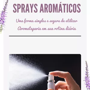 Imagem de capa para o Curso online Curso: Sprays Aromáticos Naturais 