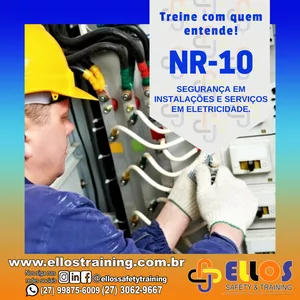 NR 10 – 40H Treinamento Segurança em Instalações e Serviços em Eletricidade -ONLINE
