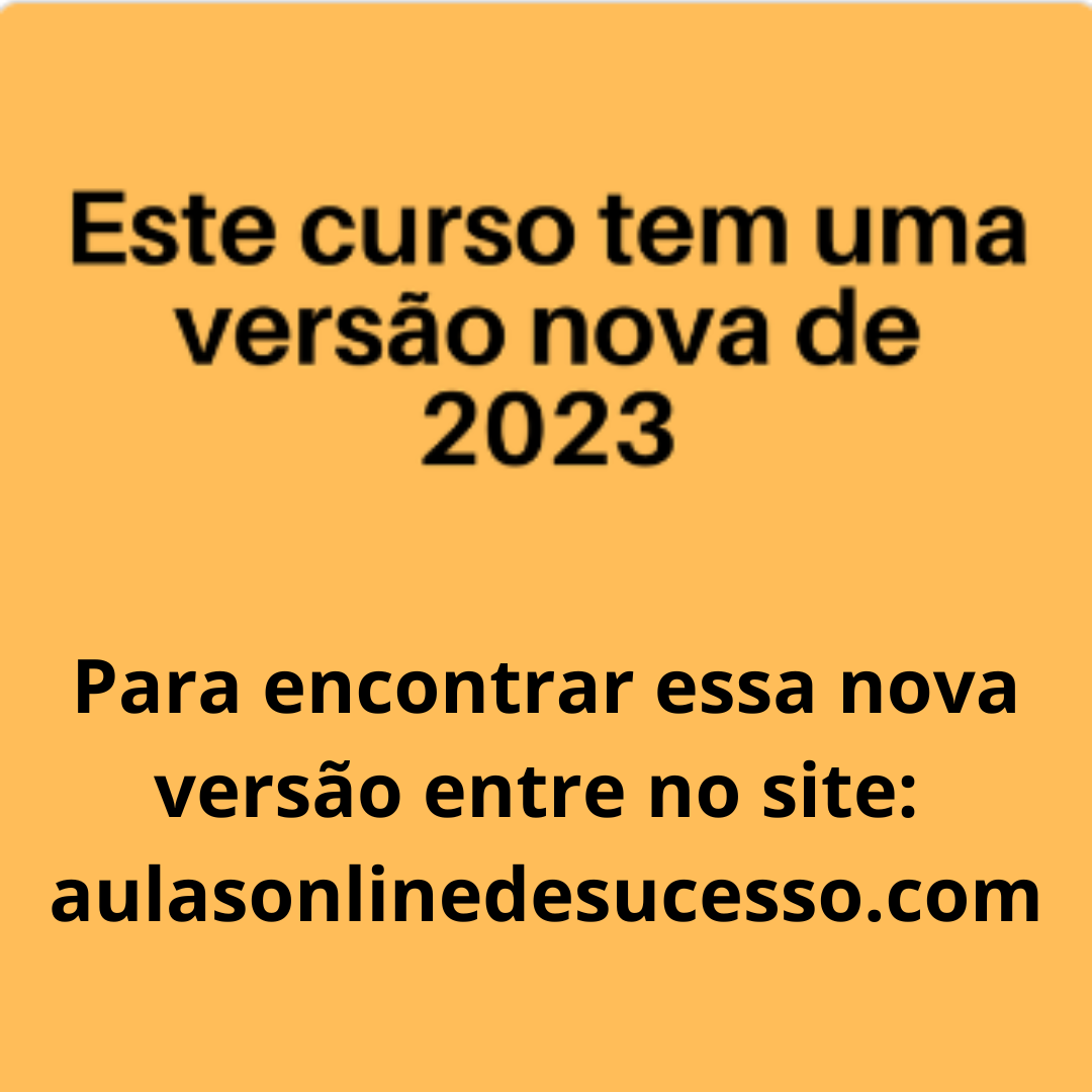 Capa do curso 