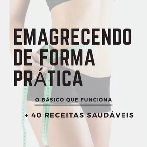 Imagem de capa para o Ebook Emagrecendo de Forma Prática