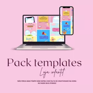 Imagem de capa para o Ebook Pack Stories Canva