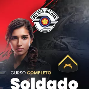 Imagem de capa para o Curso online Curso Completo Soldado PMESP