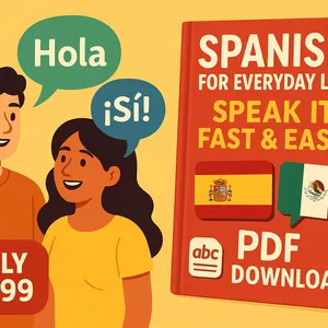 Cover image for Ebook Spanish for Everyday Life: Speak It Fast &amp; Easy!