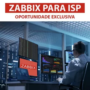 Imagem de capa para o Curso online Zabbix para ISP