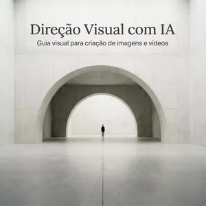 Imagem de capa para o Ebook Direção Visual com IA