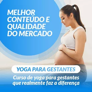 Imagem do curso Yoga para gestantes- bem- estar físico e emocional durante a gestação