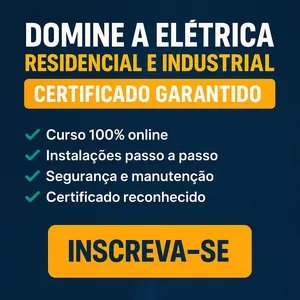 Imagem do curso Domine a Elétrica Residencial e Industrial – Certificado Garantido