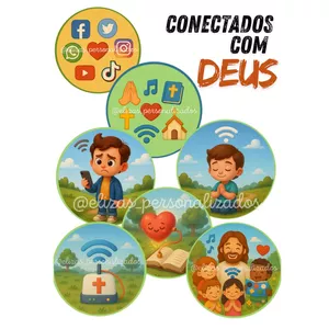 Imagem de capa para o Ebook CONECTADOS COM DEUS 