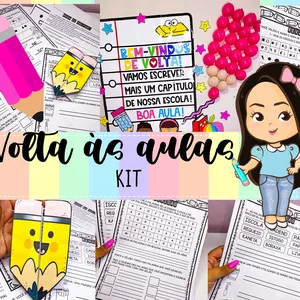 Imagem de capa para o Ebook Kit volta às aulas - Bem vindos de volta