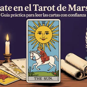 Imagen de portada para Ebook Iníciate en el Tarot de Marsella: Guía práctica para leer las cartas con confianza