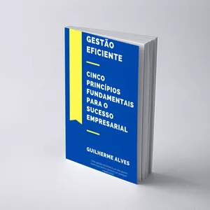 Imagem de capa para o Ebook Gestão Eficiente - Cinco Princípios Fundamentais para o Sucesso Empresarial