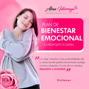 Imagen de portada para Curso online Plan de Bienestar Emocional VUELA CON ALAS PROPIAS