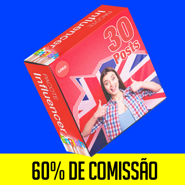 Imagem de Pacote de Post para Escola de Idiomas - CMZ (30 Posts) criado por Agencia Camazo na hotmart