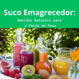 Imagem de capa para o Ebook Suco Emagrecedor