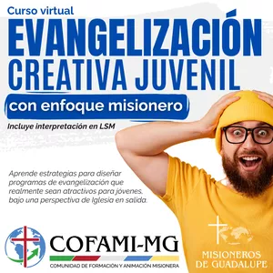 Imagen de portada para Curso online Evangelización creativa juvenil con enfoque misionero