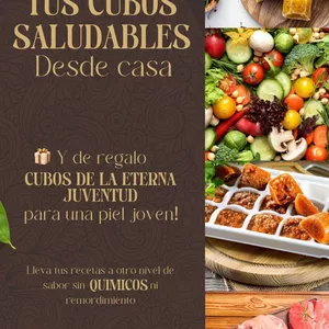 Imagen de portada para Ebook APRENDE HACER CUBOS SALUDABLES DE TU PROTEÍNA PREFERIDA DESDE TU CASA 