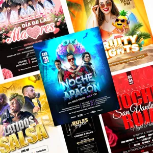 Imagen de portada para Curso online Pack de Flyers Editables PSD