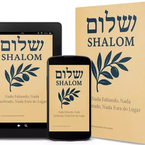 Imagem de capa para o Ebook SHALOM: Nada Faltando, Nada Quebrado, Nada Fora do Lugar
