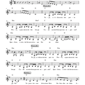 Imagem de capa para o Ebook ÚNICO fhop music, Marco Telles - Cifra - Letra e Melodia