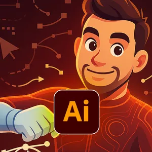 Imagem de capa para o Curso online Curso de Illustrator do zero ao Avançado