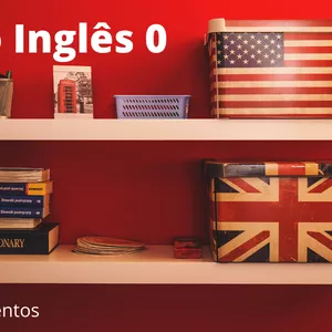 Imagem de capa para o Curso online Inglês 0 - do 0 a conversação em 30 semanas by Macela Santos