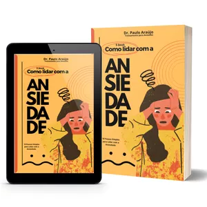 Imagem de capa para o Ebook 10 Passos Simples para Lidar com a Ansiedade
