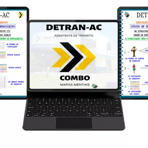 Imagem de capa para o Curso online COMBO DETRAN-AC: Assistente de Trânsito 