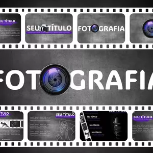 Imagem de capa para o Curso online Fotografia - Template de PowerPoint