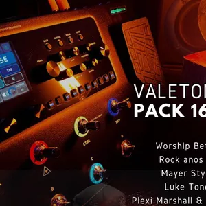 Imagem de capa para o Curso online VALETON GP-200 PRESETS LT & JR | PACK 16 + IR´S | WORSHIP, 80's TONE, JOHN MAYER, STEVE LUKATHER