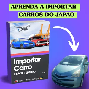 Imagem de capa para o Ebook Como comprar carro no Japão 