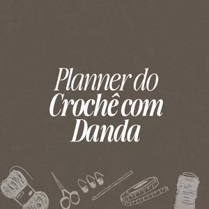 Imagem de capa para o Ebook Planner do Crochê com Danda