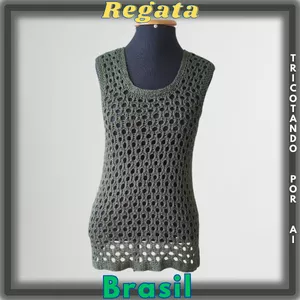 Imagem de capa para o Curso online Curso de Tricô - Regata Brasil