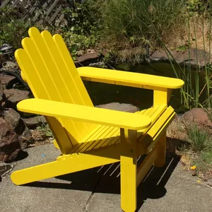 Imagem de capa para o Ebook PROJETO DE CADEIRA  Adirondack chair