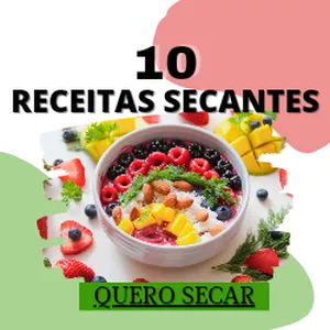 Imagem de capa para o Ebook 10 Receitas Secantes 