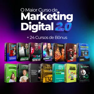 Imagem do curso Curso Completo de Marketing Digital - 25 Cursos em 1