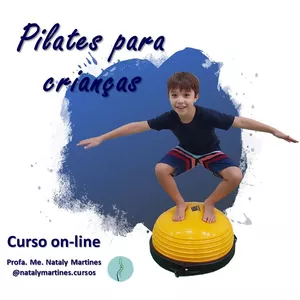 Imagem de capa para o Curso online Pilates para crianças