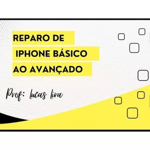 Imagem de capa para o Ebook Reparo de iPhone Sem Mistério – Aprenda do Básico ao Avançado
