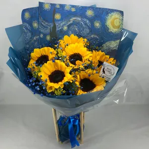 Imagem de capa para o Curso online Buquê Girassóis de Vincent Van Gogh