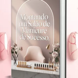 Imagem de capa para o Ebook Montando um Salão de Manicure de Sucesso
