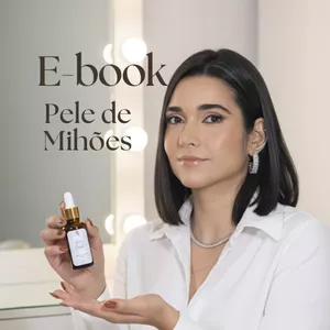 Imagem de capa para o Ebook Rotina Descomplicada de Skincare – Guia Oficial Pele de Milhões