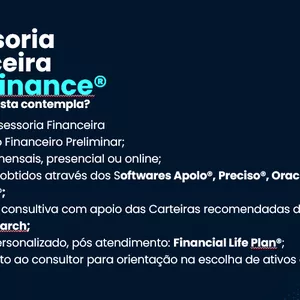 Imagem de capa para o Serviço online Assessoria Financeira 