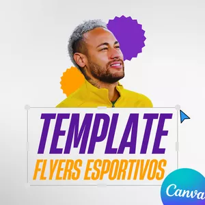 Imagem de capa para o Curso online Pack Canva - Flyers Esportivos