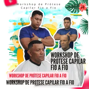 Imagem do curso Workshop de Prótese Capilar Fio a Fio 