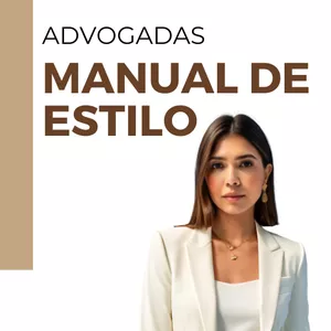 Imagem de capa para o Ebook Manual de Estilo para Advogadas