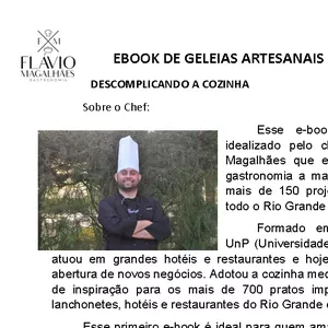 Imagem de capa para o Ebook APRENDA A FAZER GELEIAS EM CASA DE FORMA SIMPLES E PRATICA