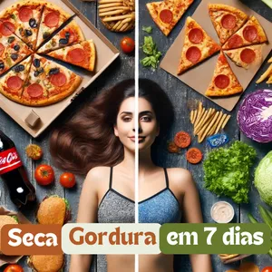 Imagem de capa para o Ebook Seca Gordura em 7 Dias