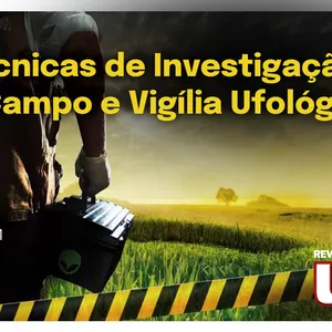 Imagem de capa para o Curso online Técnicas para Pesquisa Ufológica