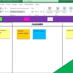 Imagem de capa para o Curso online Planilha Kanban - Board no Excel para controle de atividades